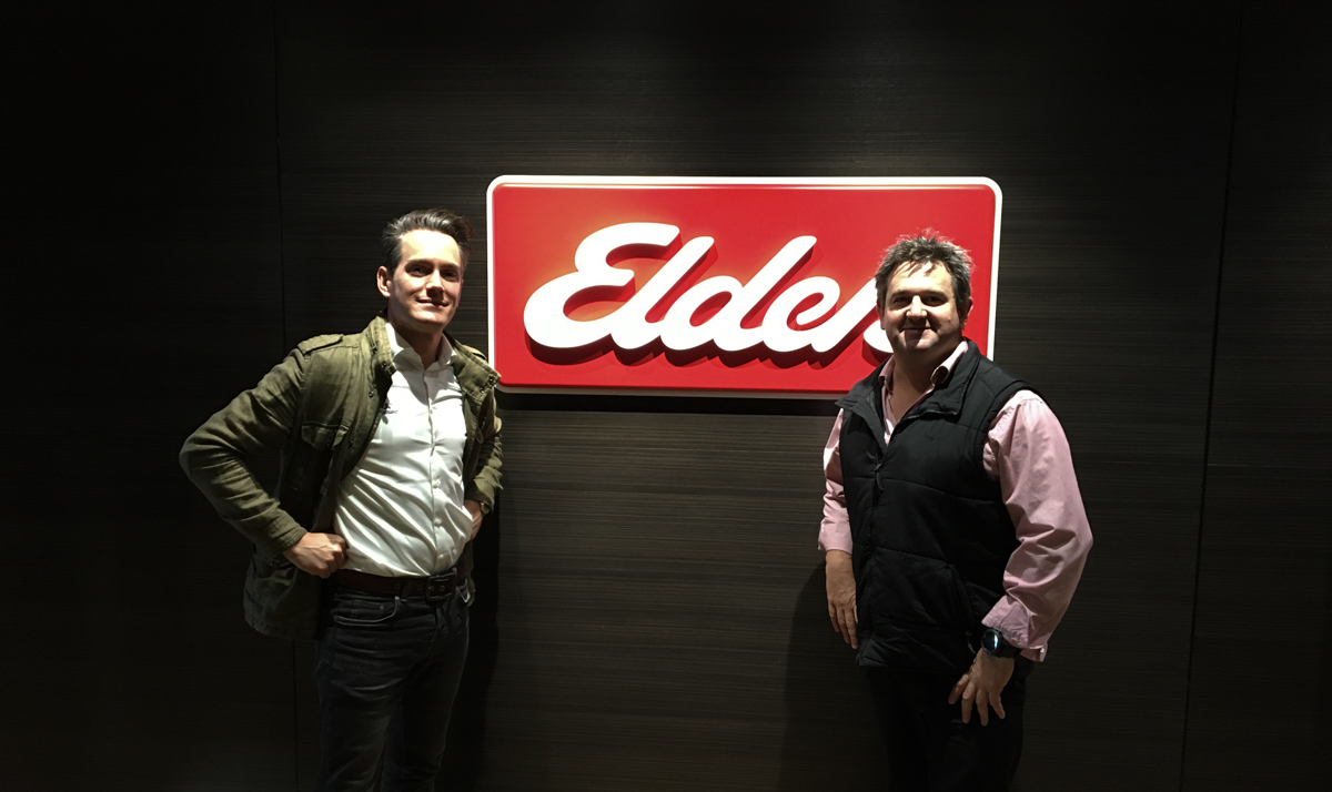 Richard Haynes from Elders and Michiel Seignette from Sudlac