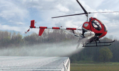 Aerial application